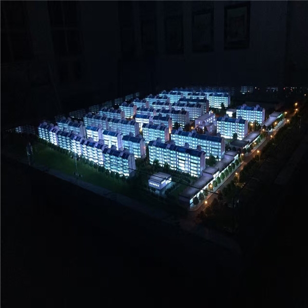 东坝新农村临夏市规划模型