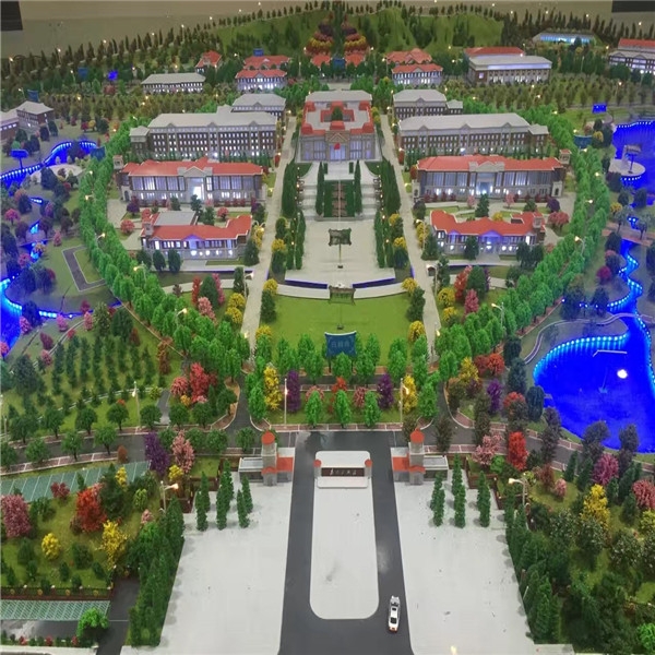 甘肃省公安厅301工程警察学校临夏市规划模型